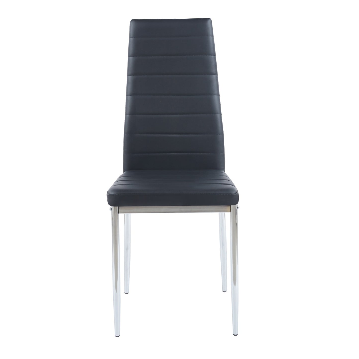 Pack 4 Sillas Dining Liana con patas cromadas
