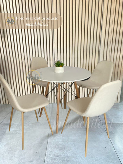 Juego de comedor Melania para 4 personas