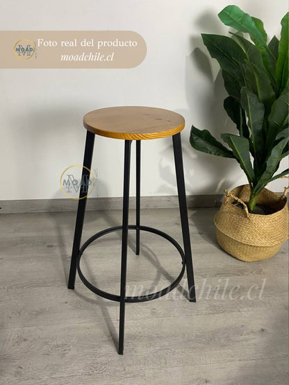 Taburete de bar Elipse Industrial