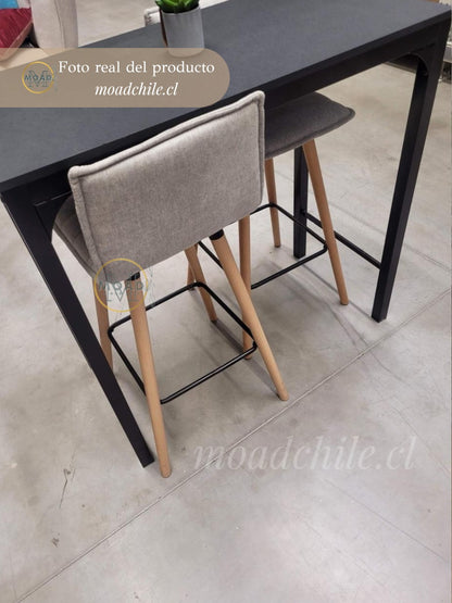 Mesa de Bar Rectangular Negra