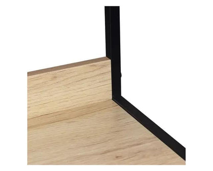 Repisa de 6 Niveles Alerce Natural/Negro