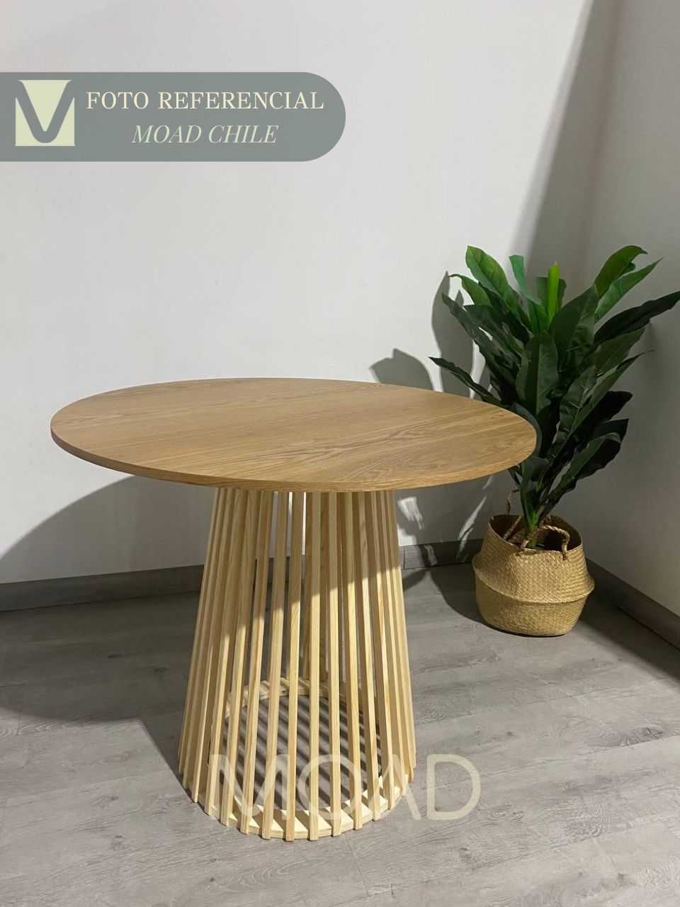 Mesa de Comedor Ibai Natural 90cm