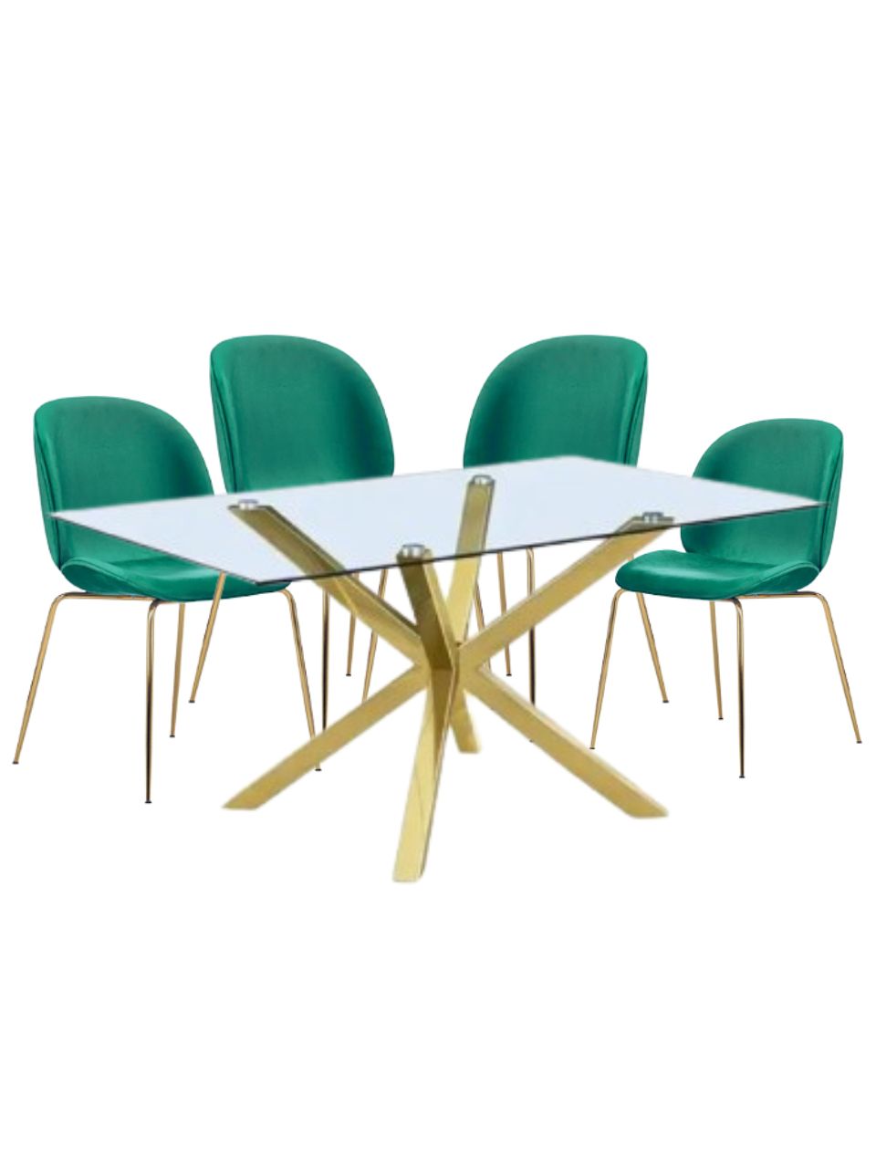 Comedor Beetle Beverly Hills Rectangular 4P