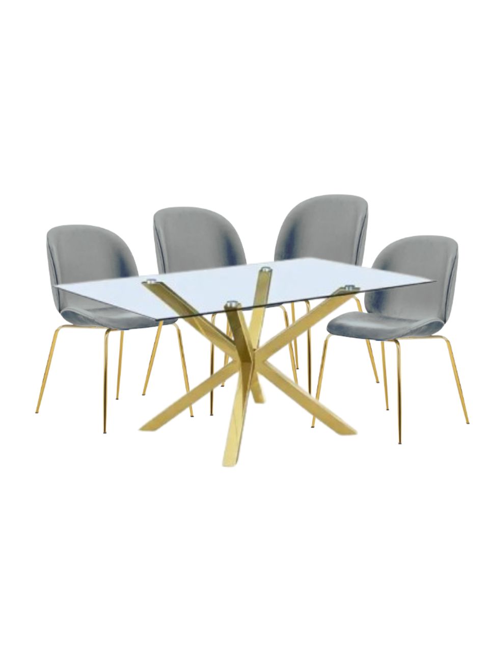 Comedor Beetle Beverly Hills Rectangular 4P