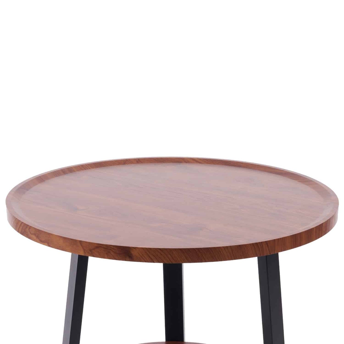 Mesa de centro trabajo y cafe - Madera Oscura