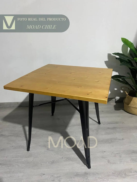 Mesa de comedor Tolix Cuadrada 60x60cm