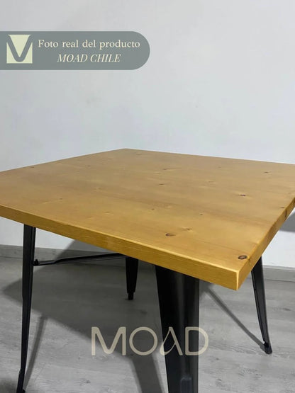 Mesa de comedor Tolix Cuadrada 60x60cm