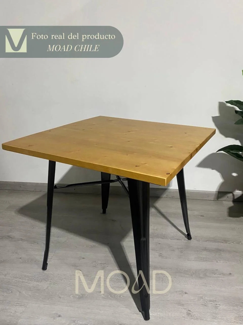 Mesa de comedor Tolix Cuadrada 60x60cm