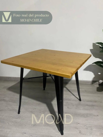 Mesa de comedor Tolix Cuadrada 60x60cm