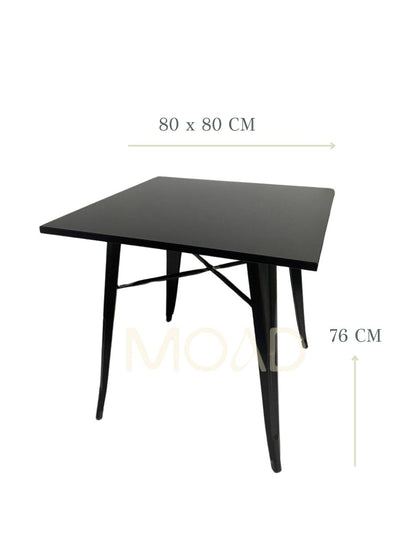 Mesa de comedor Tolix 80×80 (metálica)
