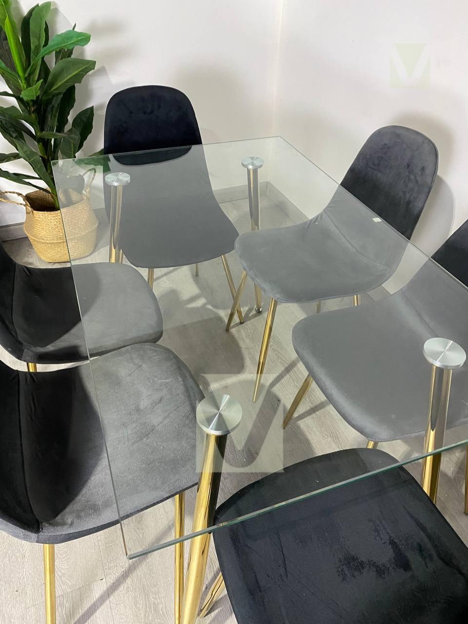 Comedor Check smart rectangular 6P