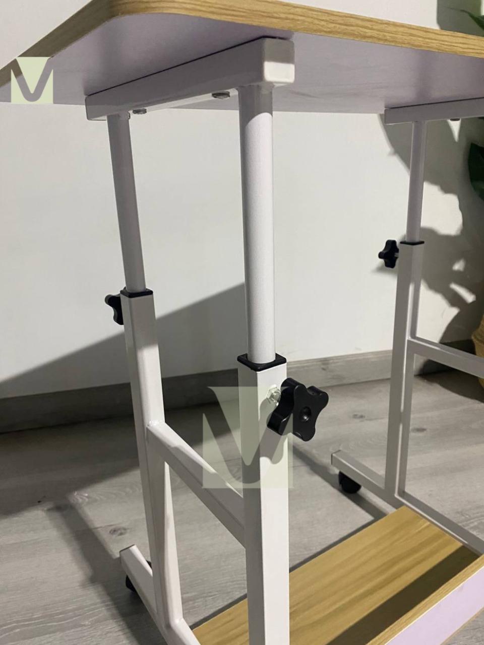 Mesa de computador ajustable roble 2.0