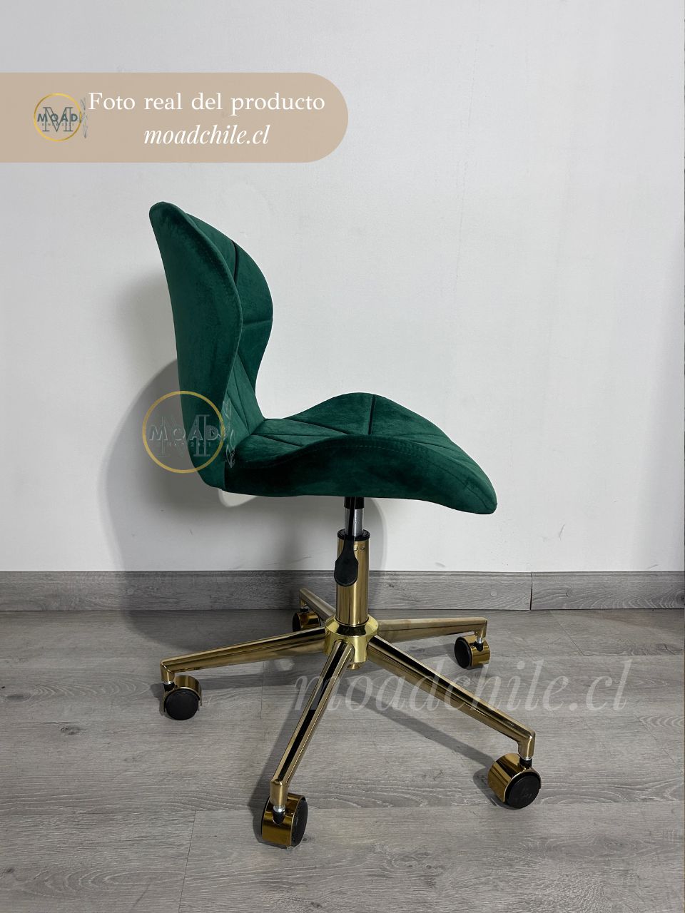 Silla Escritorio Mariposa Gold