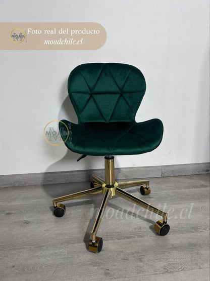 Silla Escritorio Mariposa Gold