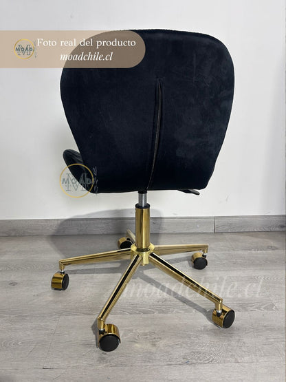 Silla Escritorio Mariposa Gold