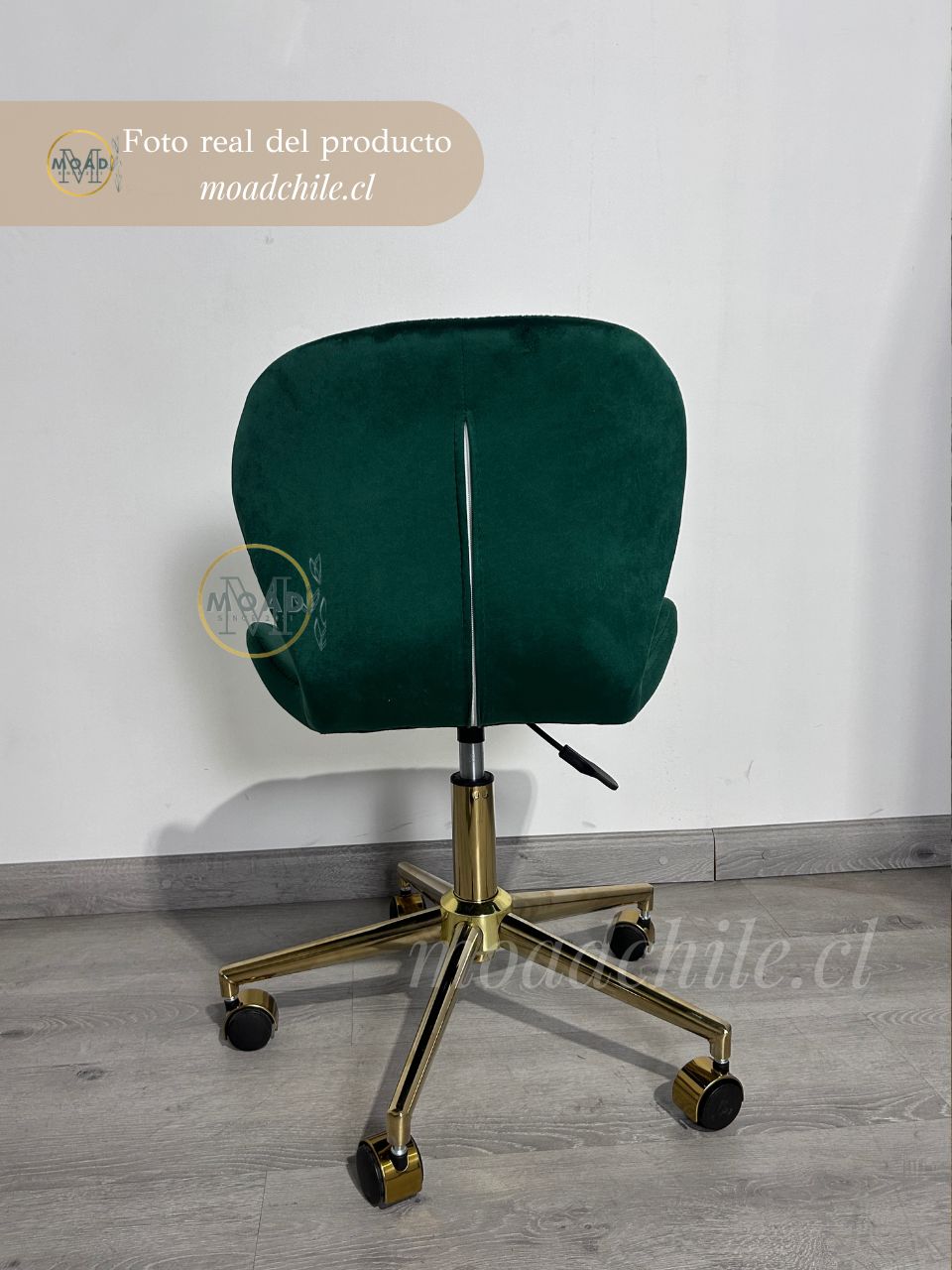Silla Escritorio Mariposa Gold
