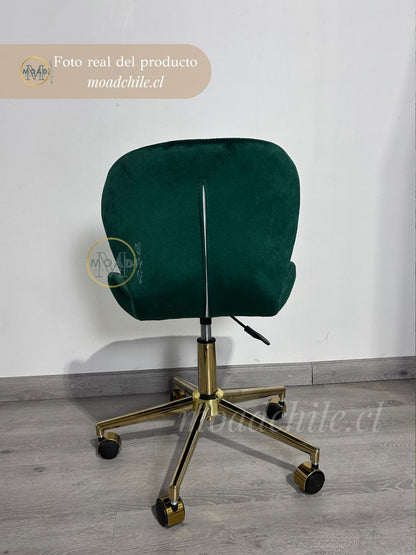 Silla Escritorio Mariposa Gold