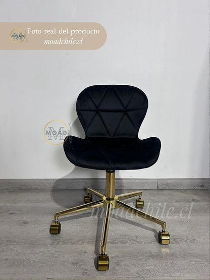 Silla Escritorio Mariposa Gold