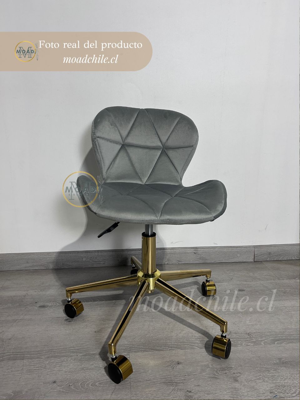 Silla Escritorio Mariposa Gold