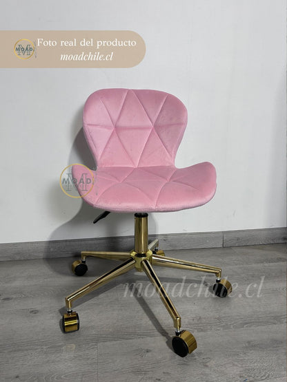 Silla Escritorio Mariposa Gold
