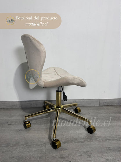 Silla Escritorio Mariposa Gold