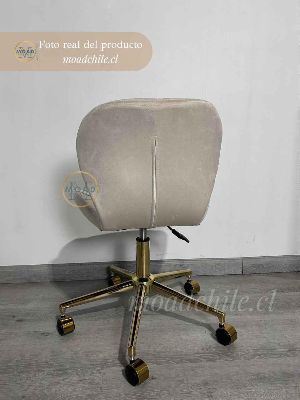 Silla Escritorio Mariposa Gold