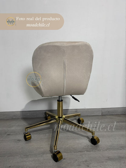 Silla Escritorio Mariposa Gold