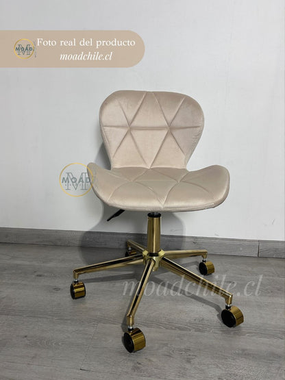 Silla Escritorio Mariposa Gold