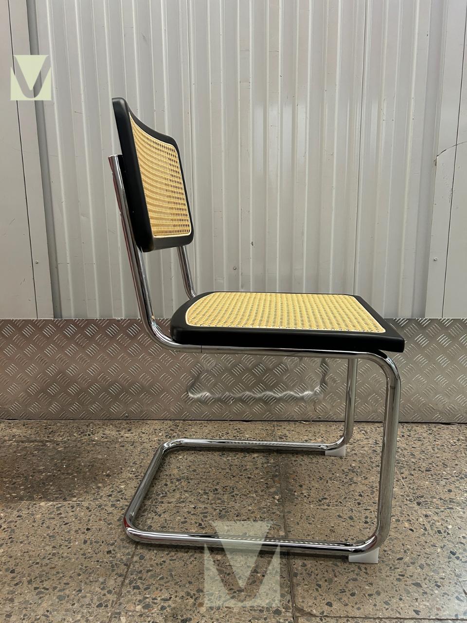 Silla de Madera y Rattan Breuer