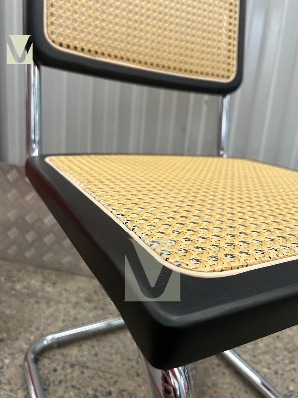 Silla de Madera y Rattan Breuer