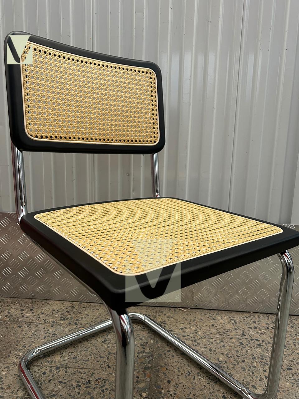 Silla de Madera y Rattan Breuer