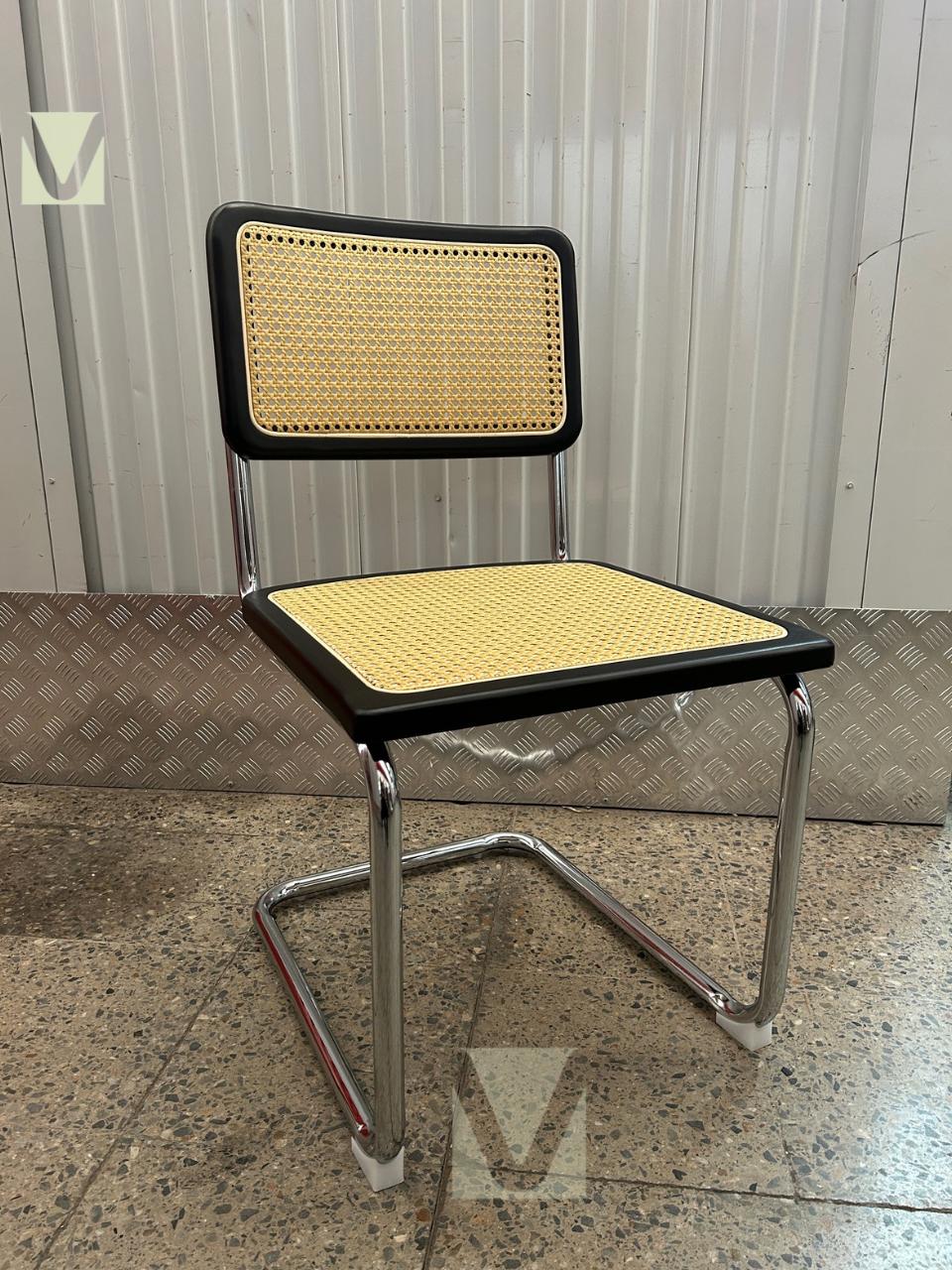 Silla de Madera y Rattan Breuer
