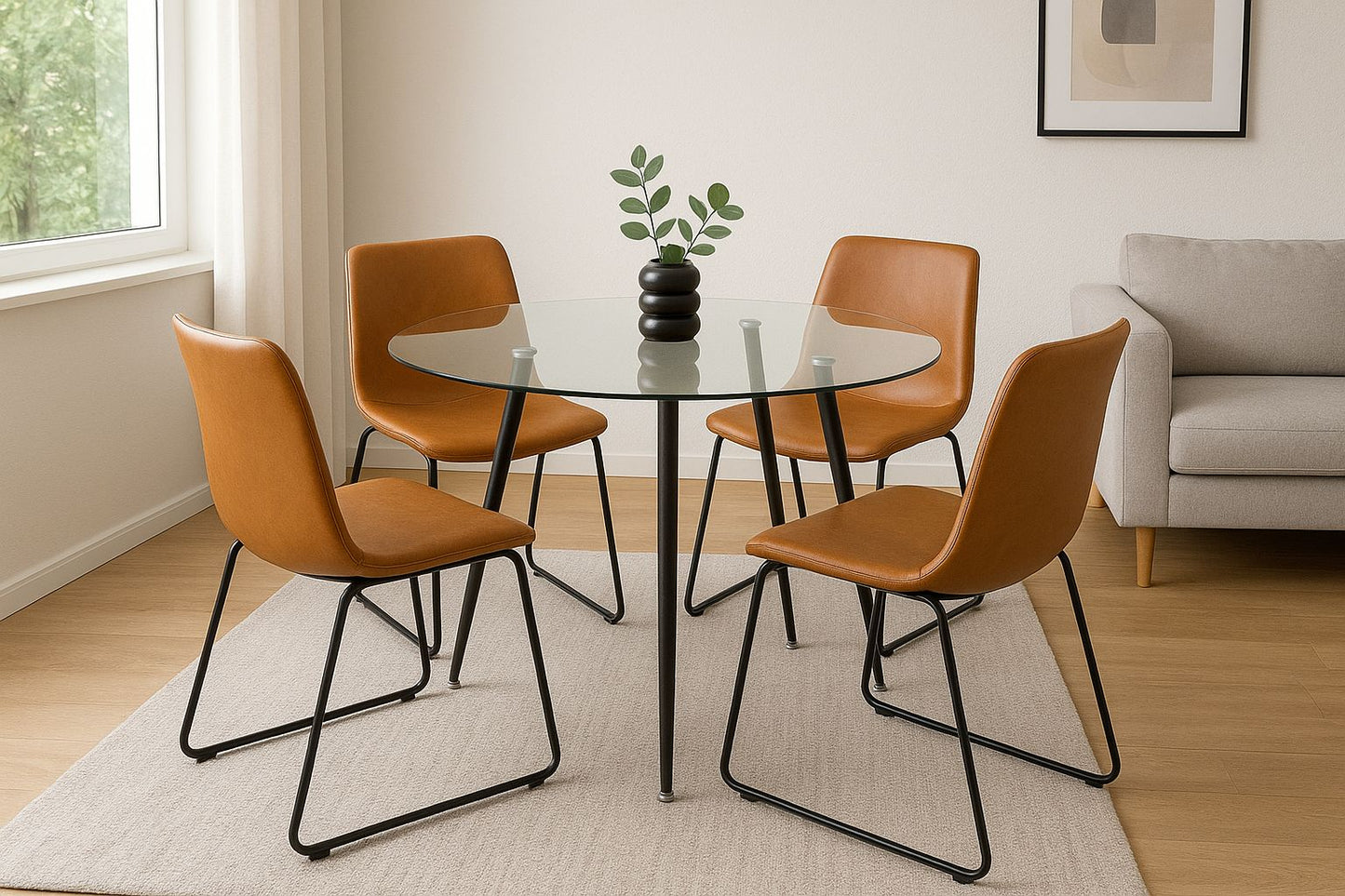 Comedor Burgos Ámsterdam Lyon 120CM