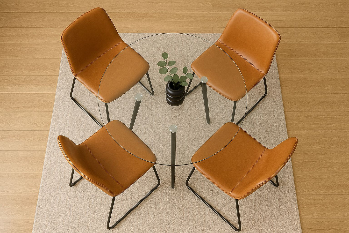 Comedor Burgos Ámsterdam Lyon 120CM