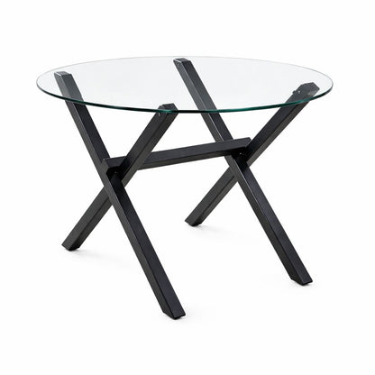Mesa de Comedor Bursa Black Redonda 110cm