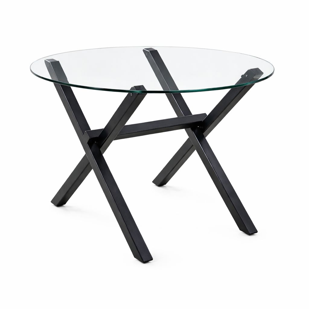 Mesa de Comedor Bursa Black Redonda 120cm