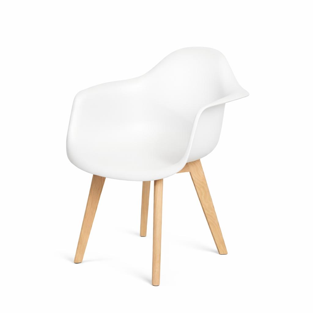 Pack 2 Butacas Eames con patas de Madera