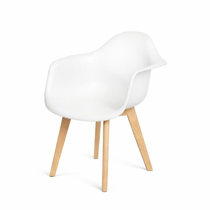 Pack 2 Butacas Eames con patas de Madera