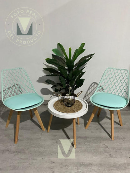 Set Terraza Tulip Mesh Exterior