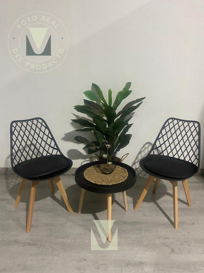 Set Terraza Tulip Mesh Exterior