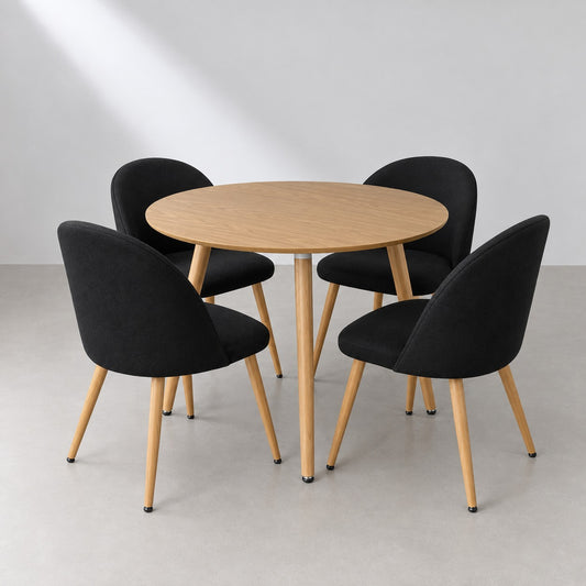 Comedor Extensible 2 en 1 Gabrielle Lino 4 a 8 Personas