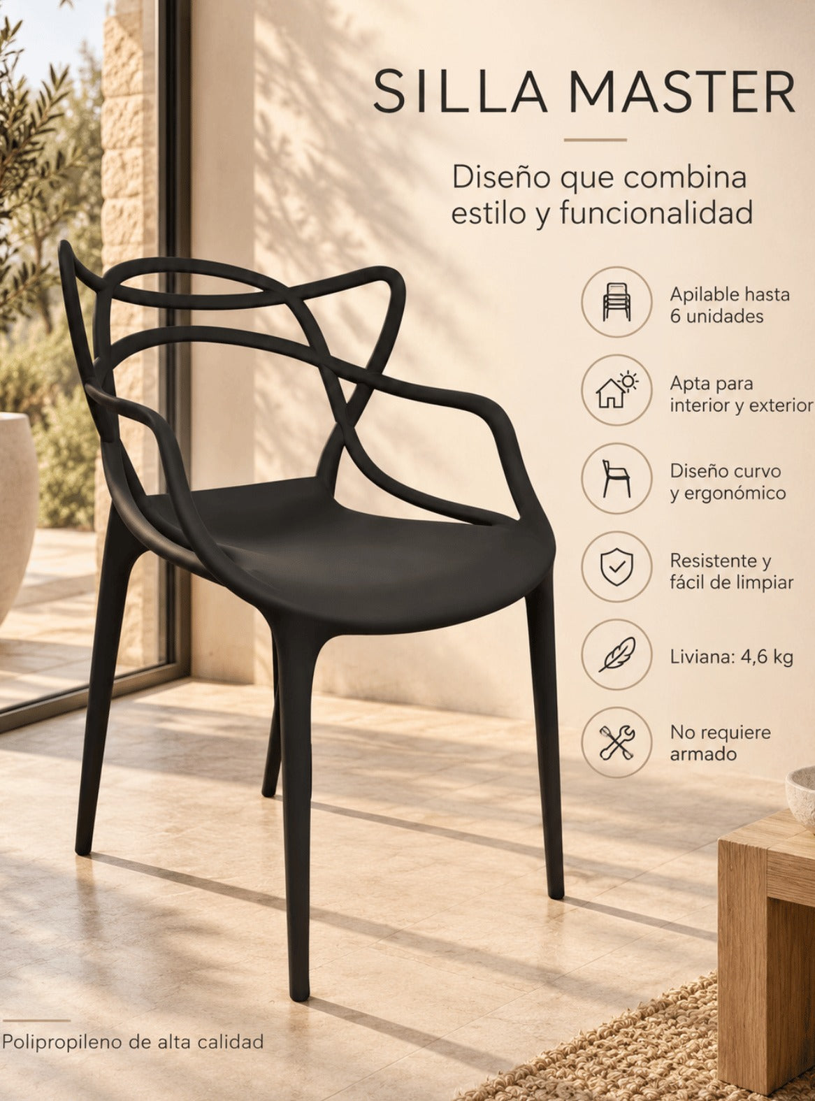 Comedor Eames Master Clean 100cm