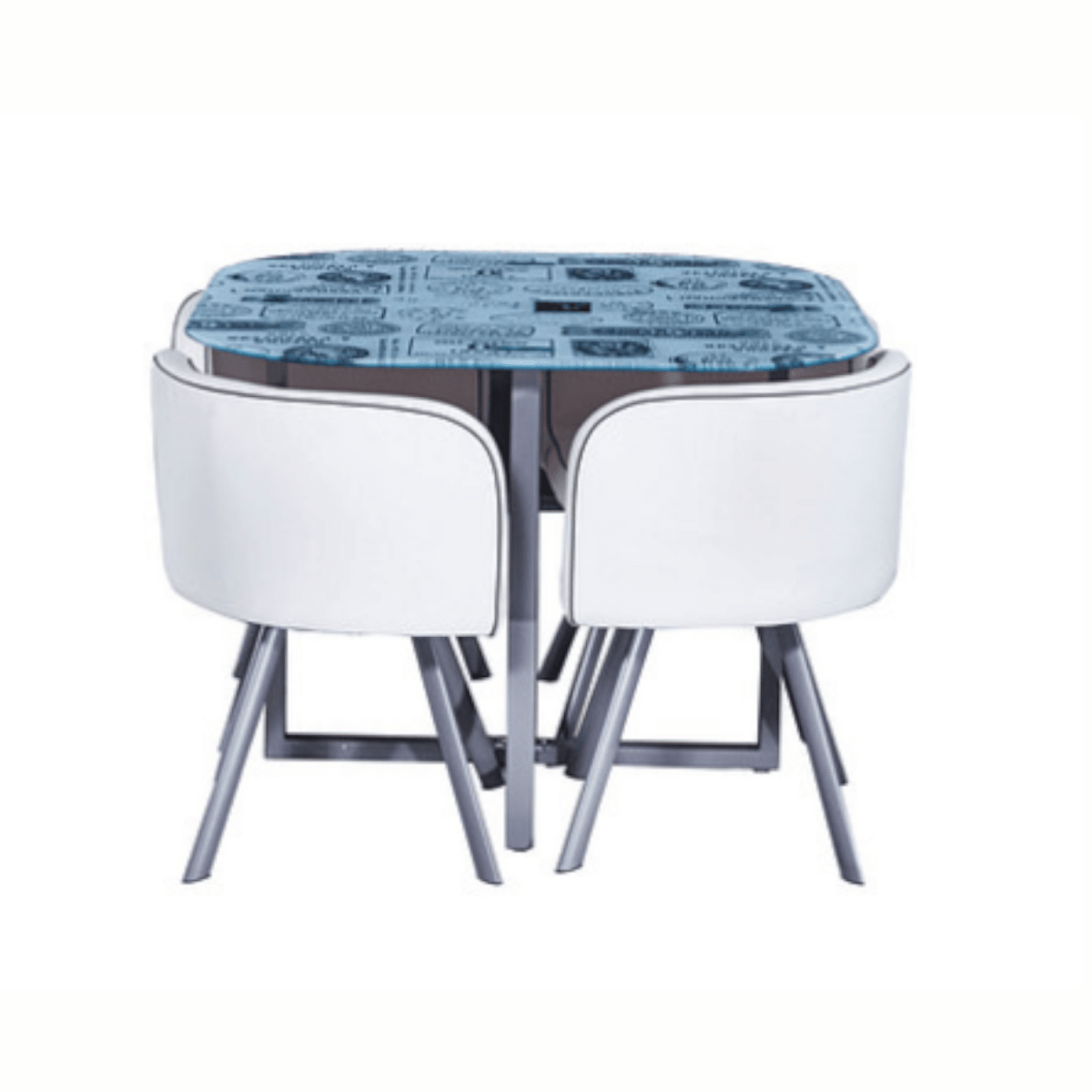 Juego de Comedor Coffee White