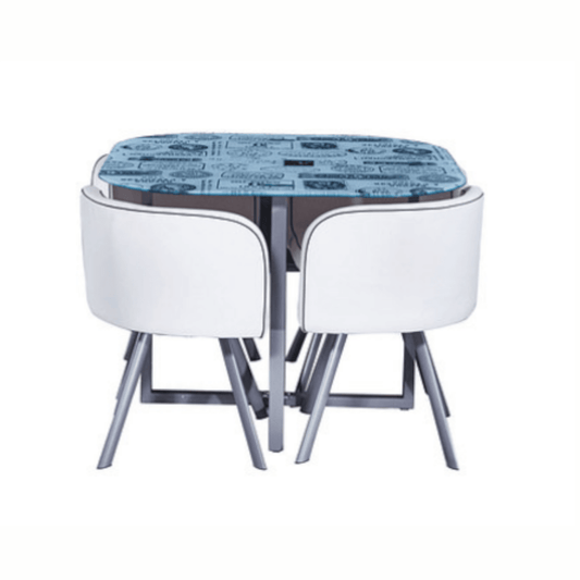 Juego de Comedor Coffee White
