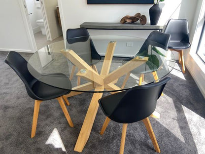 Comedor Redondo 4 personas Cross Tulip
