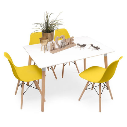 Comedor Eames Clásico 6P