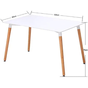 Mesa Eames Rectangular 120CM