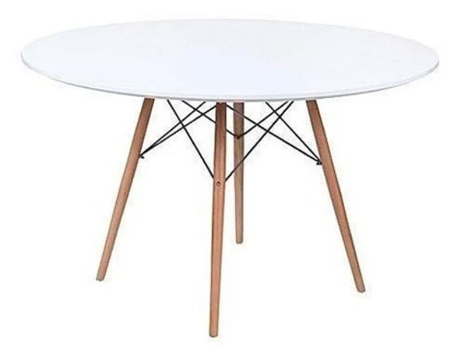 Mesa de Comedor Eames Redonda 100cm