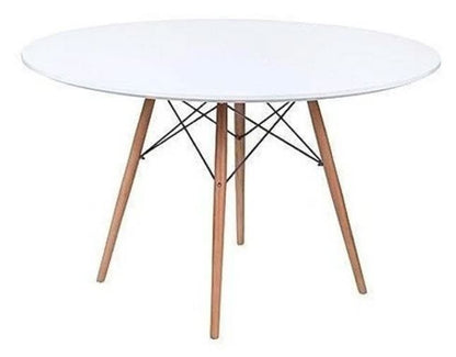 Mesa de Comedor Eames Redonda 100cm