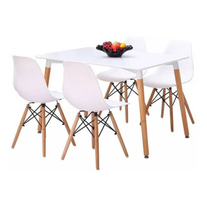 Comedor Eames Rectangular 4P